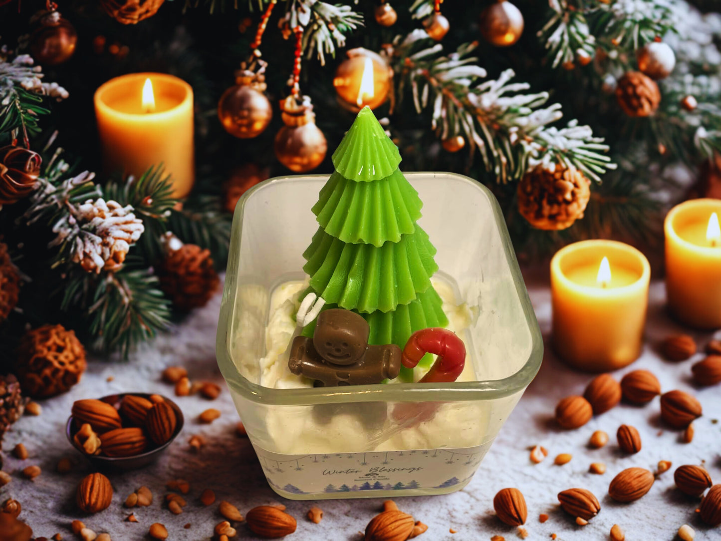 Winter Blessings Candle - WC107