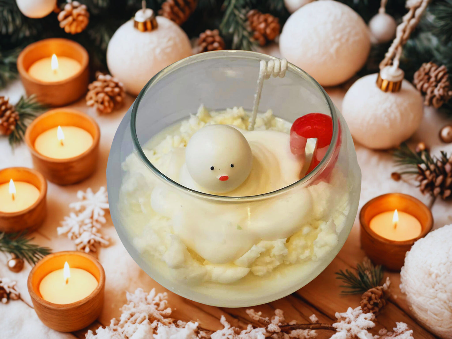 Snowy Delight Candle - WC103