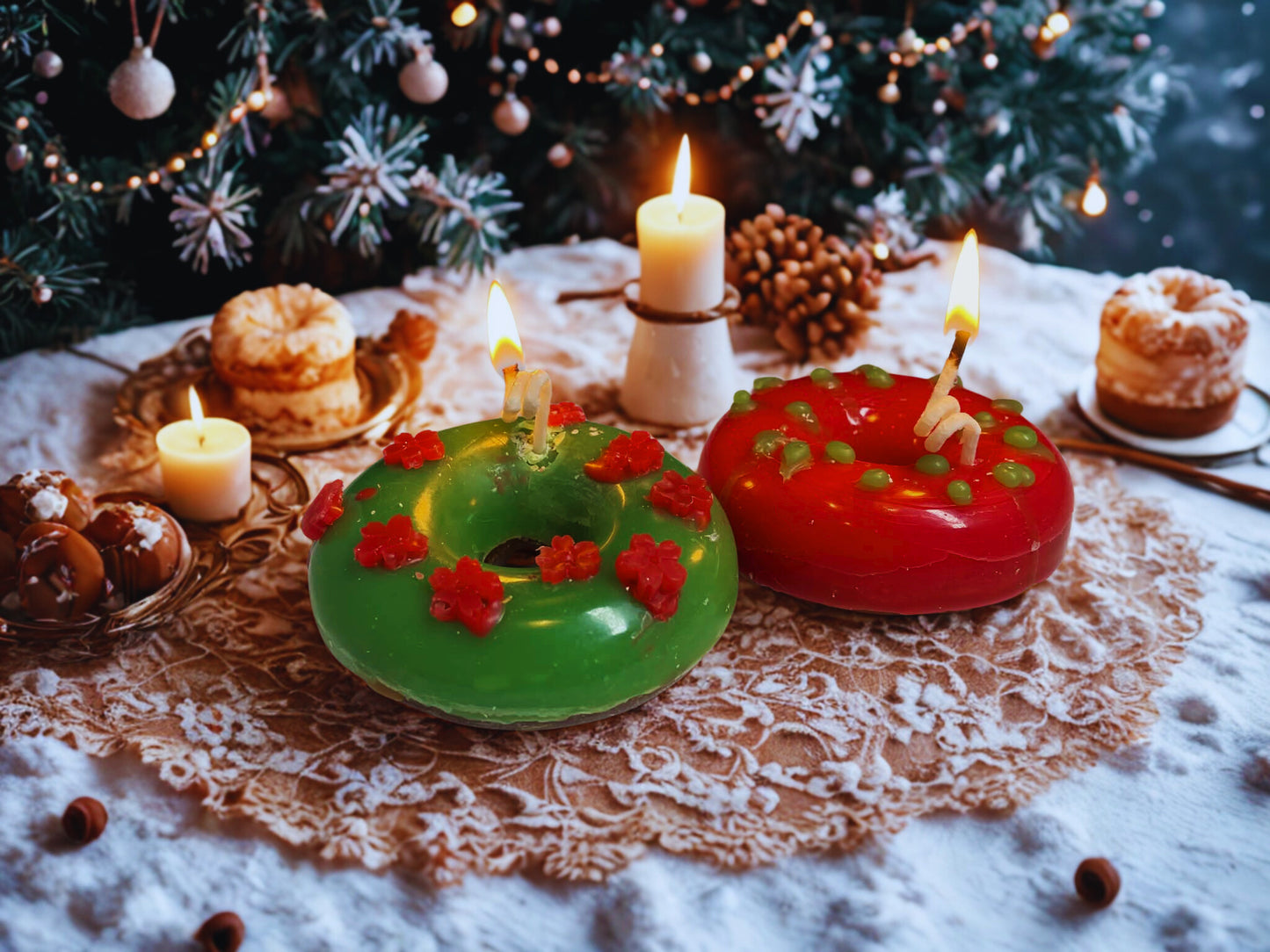 Holiday Donut Wreath - WC101