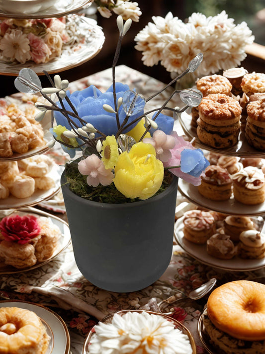 Spring Blossom Candle Bouquet - FA100