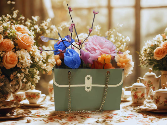 Royal Bloom Purse Candle - FA104