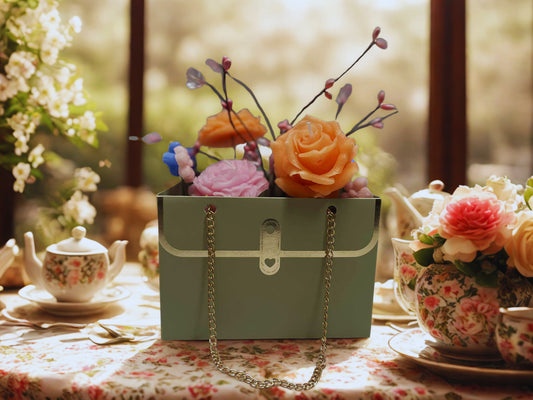 Peach Blossom Purse Candle - FA105