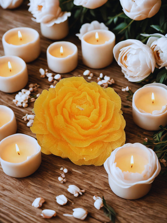 Blooming Peony Candle - WF105
