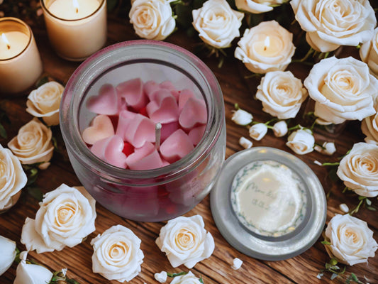 Hearts in a Jar Candle - WF109