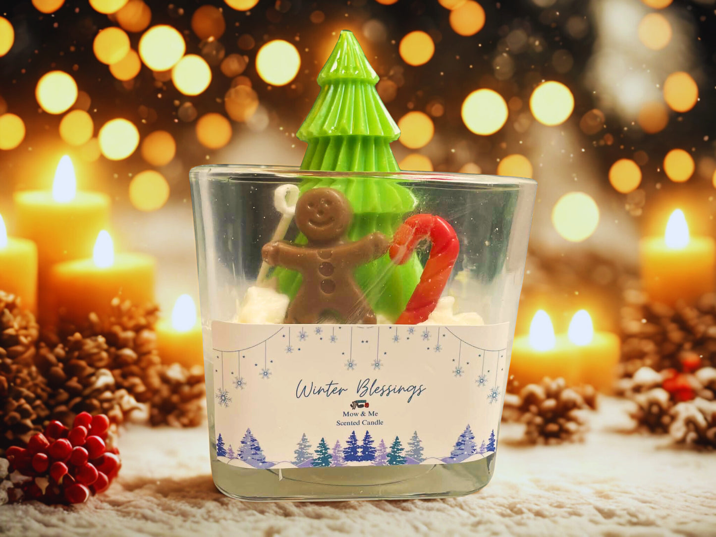 Winter Blessings Candle - WC107